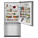 30-Inch Wide Bottom Mount Refrigerator - 19 Cu. Ft.