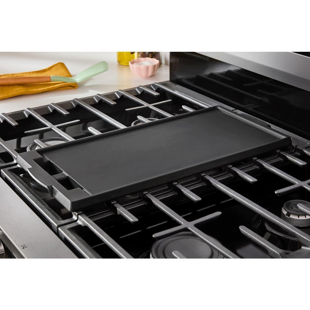 30-inch Gas Range with Air Cooking Technology, No Preheat Air Fry and Air Baking and Self Clean