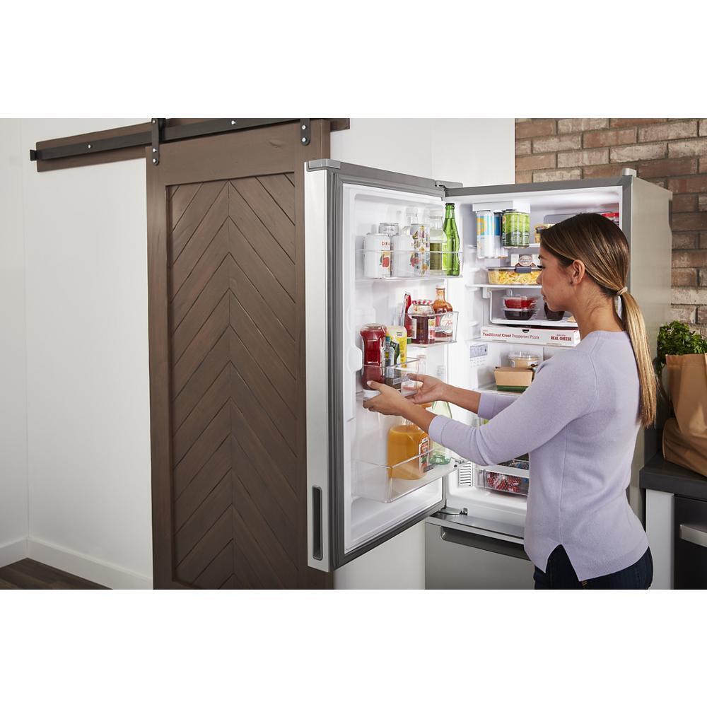 24-inch Wide Garage-Ready Bottom-Freezer Refrigerator - 12.9 cu. ft.