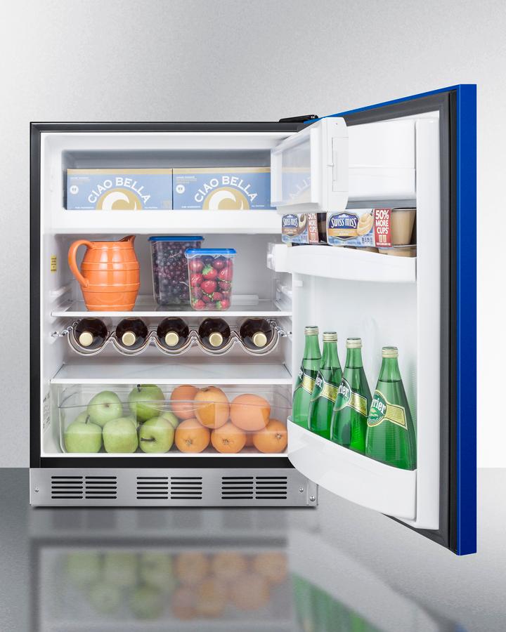 24" Wide Refrigerator-freezer, ADA Compliant