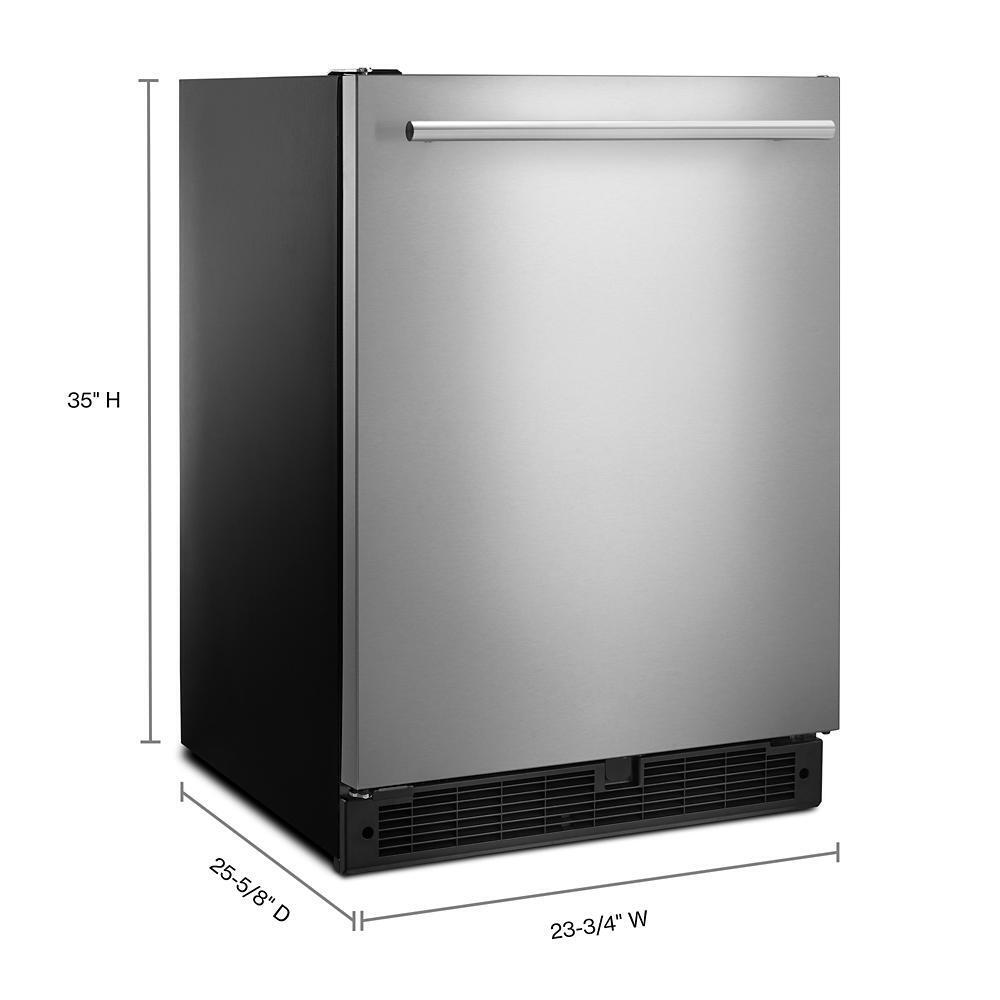 24-inch Wide Undercounter Refrigerator with Towel Bar Handle - 5.1 cu. ft.