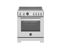 30 inch Induction Range, 4 Heating Zones, Electric Self-Clean Oven Stainless Steel