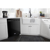 24 Front Control Dishwasher with Dual Power Filtration and PowerBlast® Cycle - 50 dBA