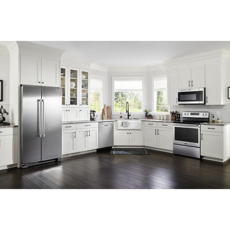 36-Inch Wide Side-by-Side Refrigerator - 25 cu. ft.