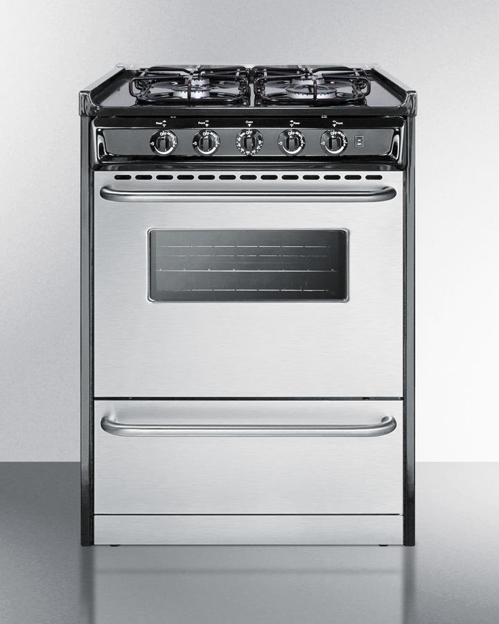 24" Wide Gas Range