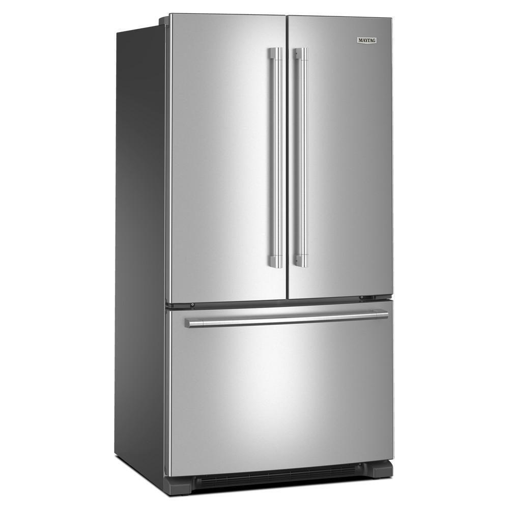 Maytag® 36 Inch Wide French Door Bottom Mount Refrigerator with Max Cool Setting - 25 Cu. Ft.