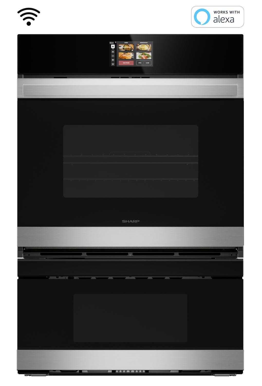 30 in. Smart Convection Wall Oven with Microwave Drawer Oven