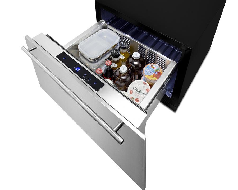 24" Wide Built-in Drawer Refrigerator