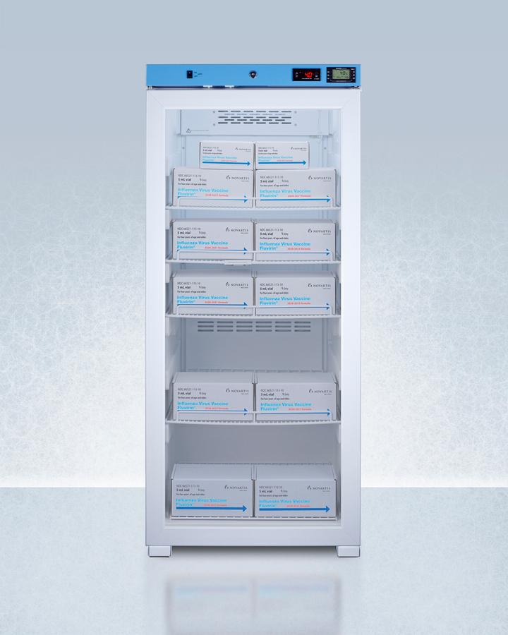 24" Wide Upright Medical Refrigerator, Certified To Nsf/ansi 456 Vaccine Storage Standard