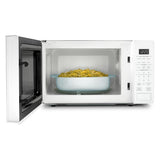 0.7 cu. ft. White Countertop Microwave With Steam Clean - 700 watt