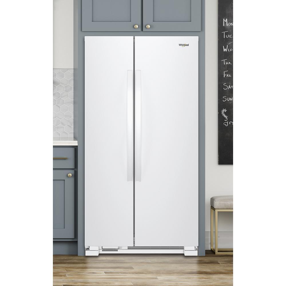 33-inch Wide Side-by-Side Refrigerator - 22 cu. ft.