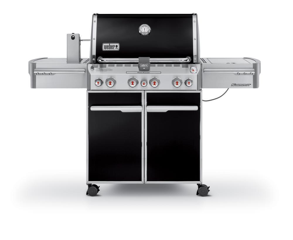 SUMMIT® E-470™ LP GAS GRILL - BLACK