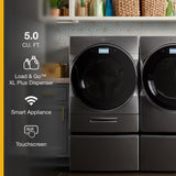 5.0 cu. ft. Smart Front Load Washer with Load & Go™ XL Plus Dispenser