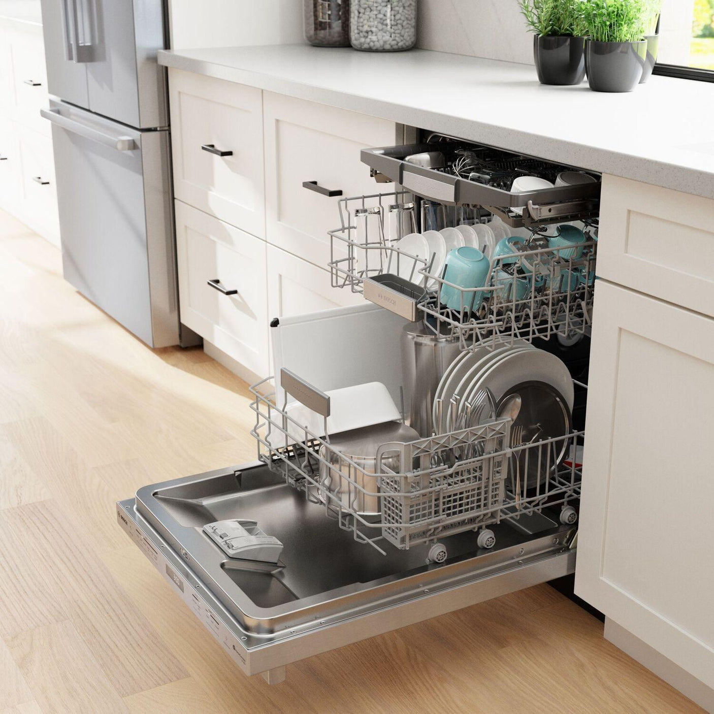 800 Series Dishwasher 24" Stainless Steel Anti-fingerprint