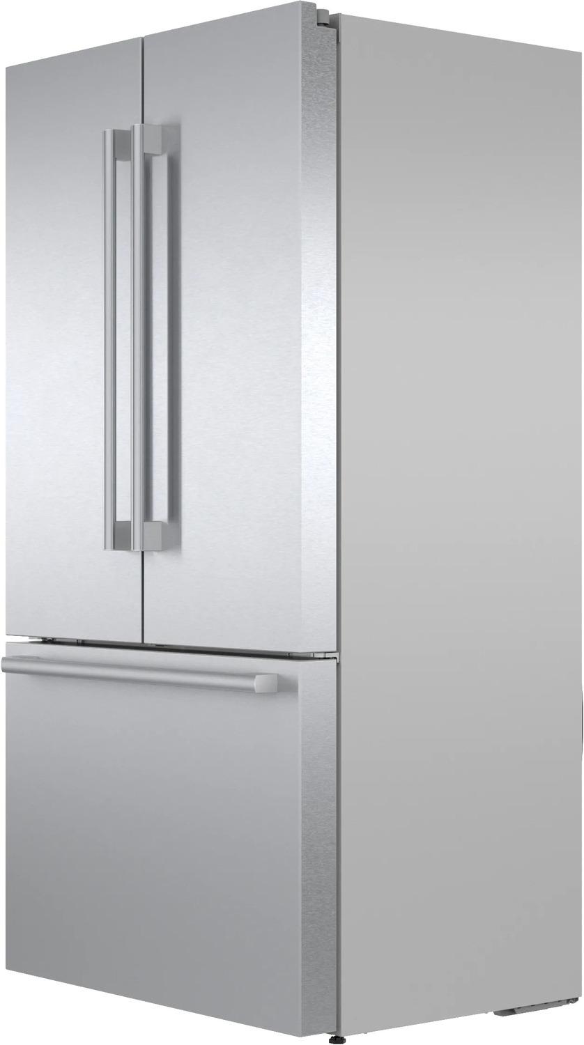 800 Series French Door Bottom Mount Refrigerator 36" Stainless steel (with anti-fingerprint)