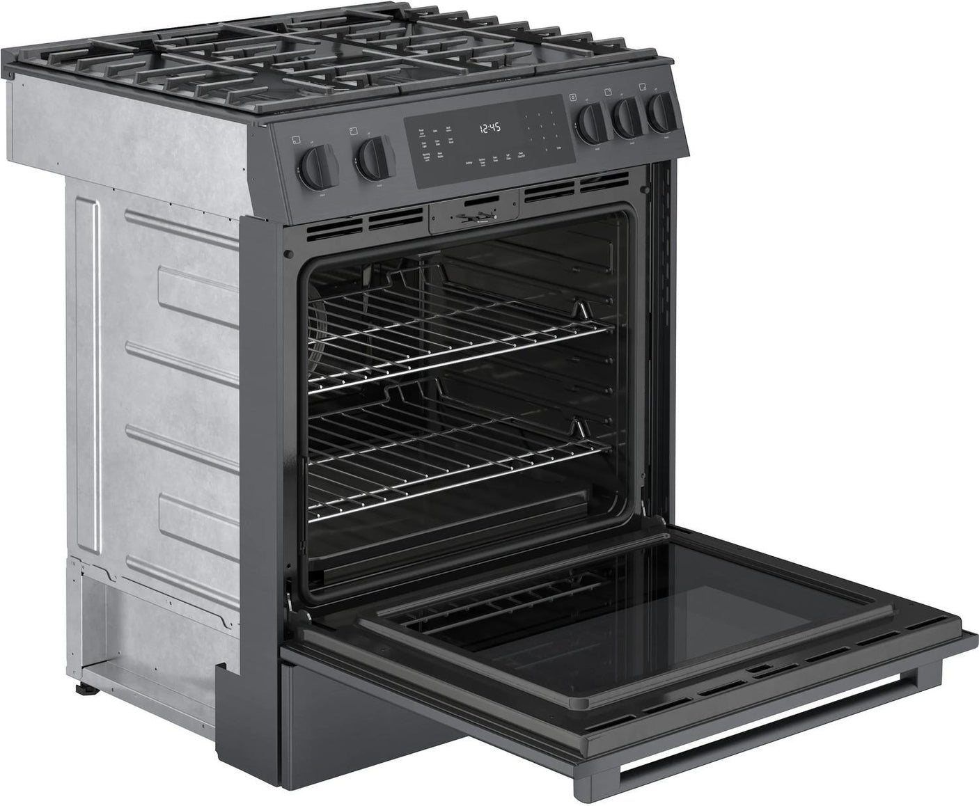 800 Series Gas Slide-in Range 30" Black