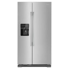 36-inch Side-by-Side Refrigerator with Dual Pad External Ice and Water Dispenser