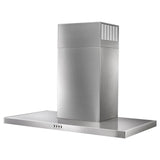 36" Stainless Steel Wall Mount Flat Range Hood