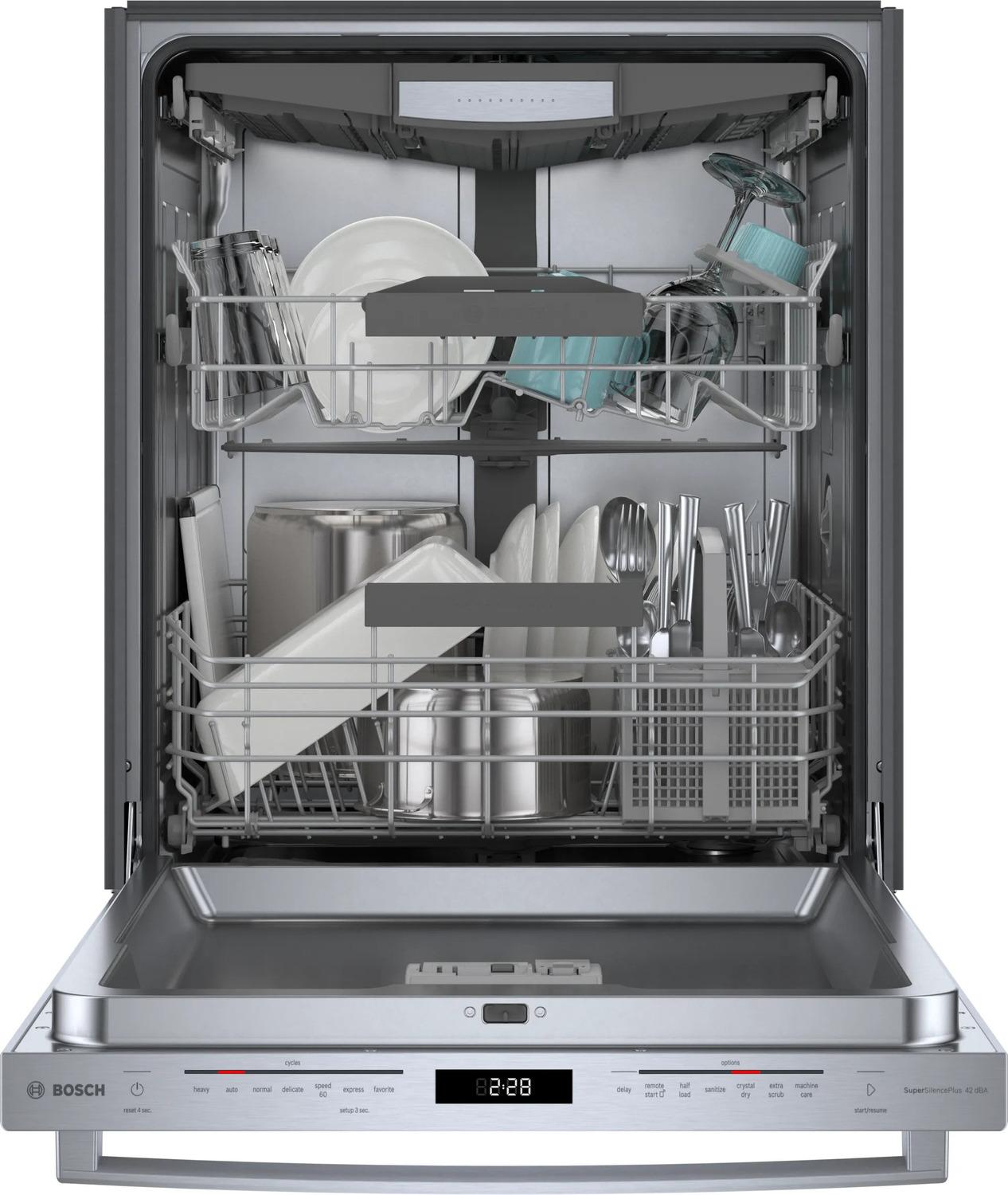 800 Series Dishwasher 24" Stainless steel