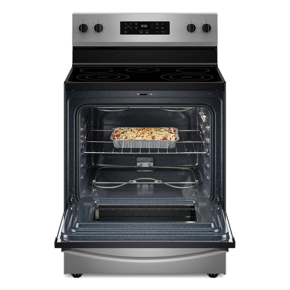 30-inch Electric Range with Steam Clean