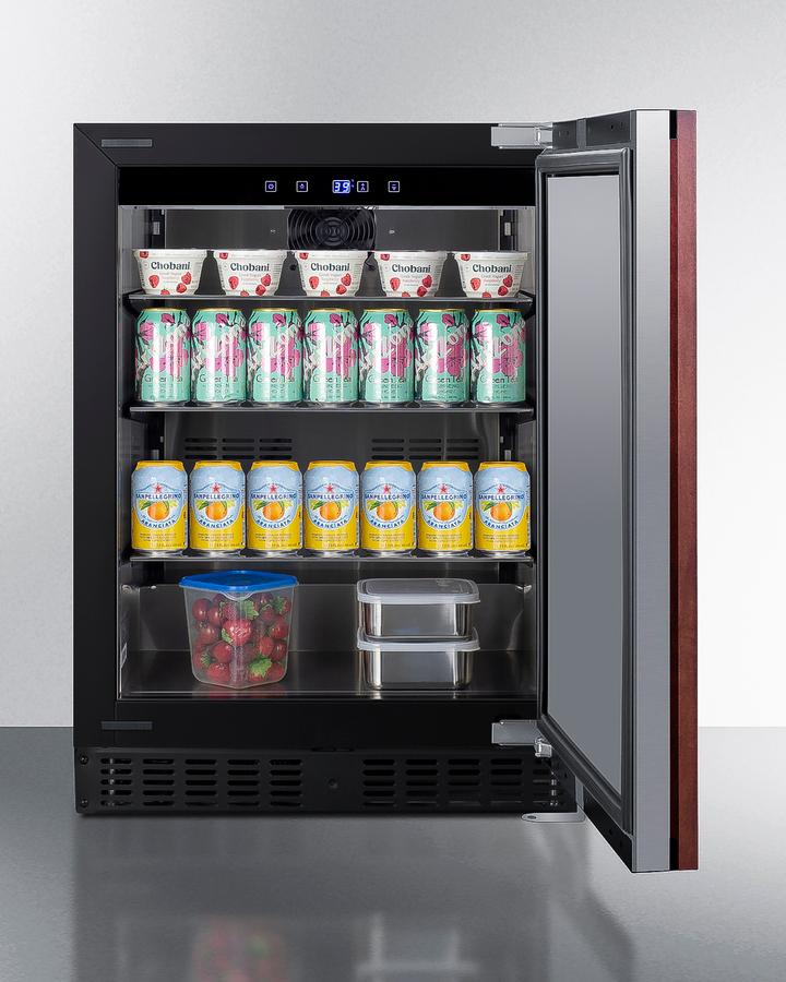 24" Wide Built-in All-refrigerator, ADA Compliant (panel Not Included)