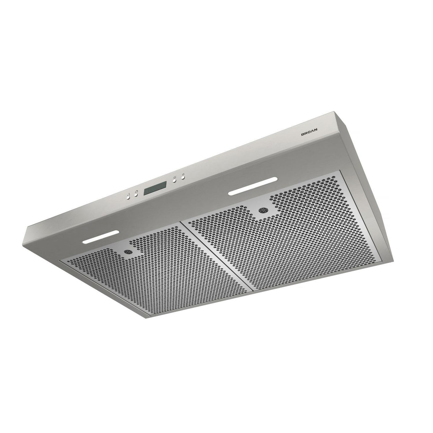 Broan® Glacier 36-Inch Convertible Under-Cabinet Range Hood, 450 Max Blower CFM, Stainless Steel