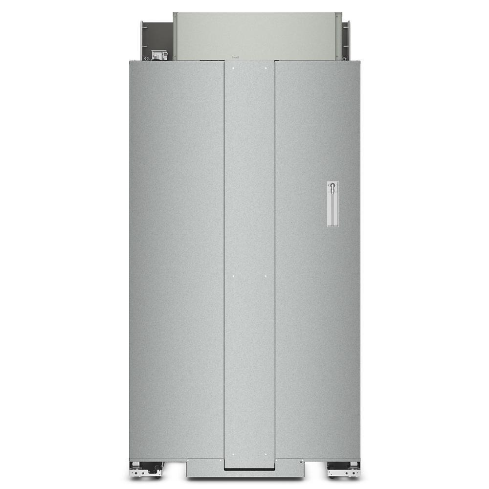 25.5 Cu Ft. 42" Built-In Side-by-Side Refrigerator with Panel-Ready Doors