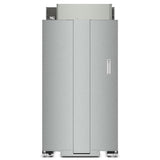 25.5 Cu Ft. 42" Built-In Side-by-Side Refrigerator with Panel-Ready Doors