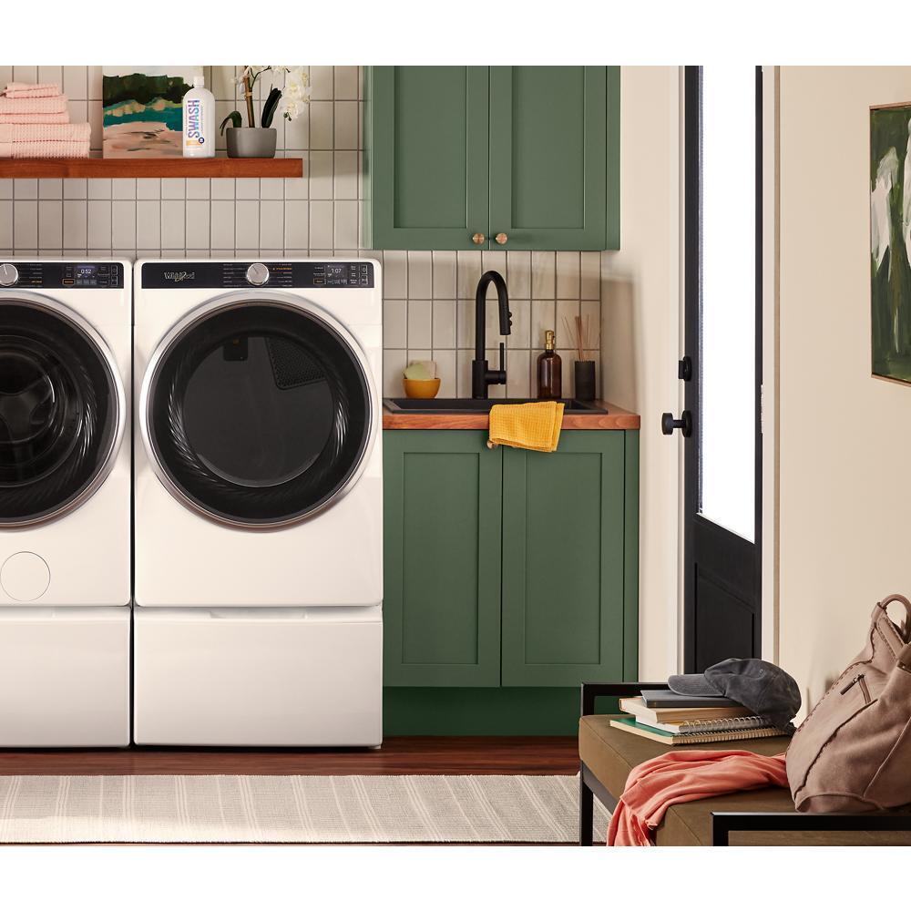 7.4 cu. ft. Smart Front Load ENERGY STAR® Electric Dryer with Steam Capabilities