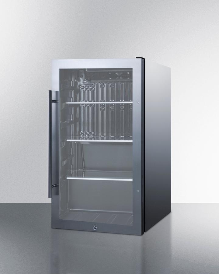 Shallow Depth Indoor/outdoor Beverage Cooler