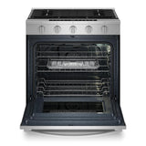 30-inch Smart Slide In Gas Range with Air Cooking Technology, No Preheat Air Fry, Steam/Self Clean and High Speed Preheat