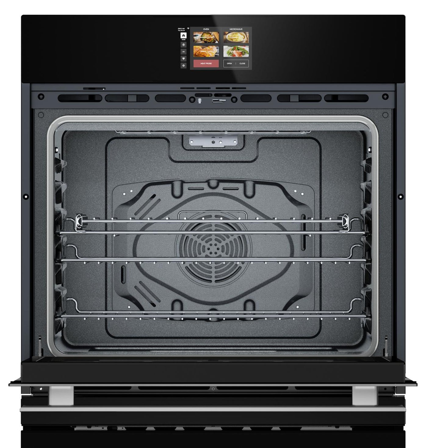 30 in. Smart Convection Wall Oven with Microwave Drawer Oven