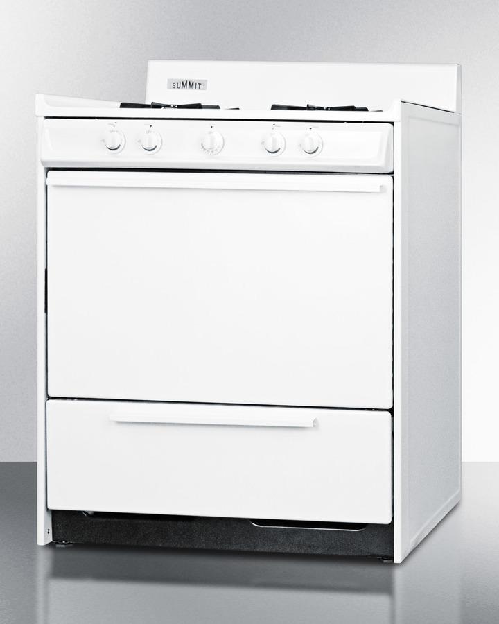 30" Wide Gas Range