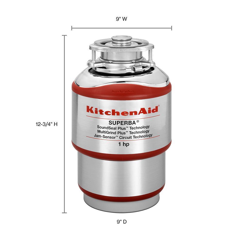 1-Horsepower Continuous Feed Food Waste Disposer