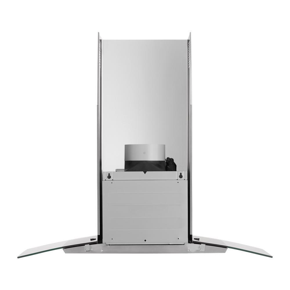 36" Curved Glass Wall Mount Range Hood