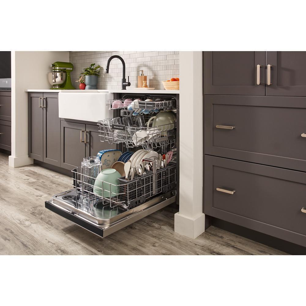 Third Level Jet Rack Dishwasher in PrintShield™ Finish, 41 dBA