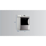 Smart Top Load Gas Dryer with Extra Power - 7.4 cu. ft.