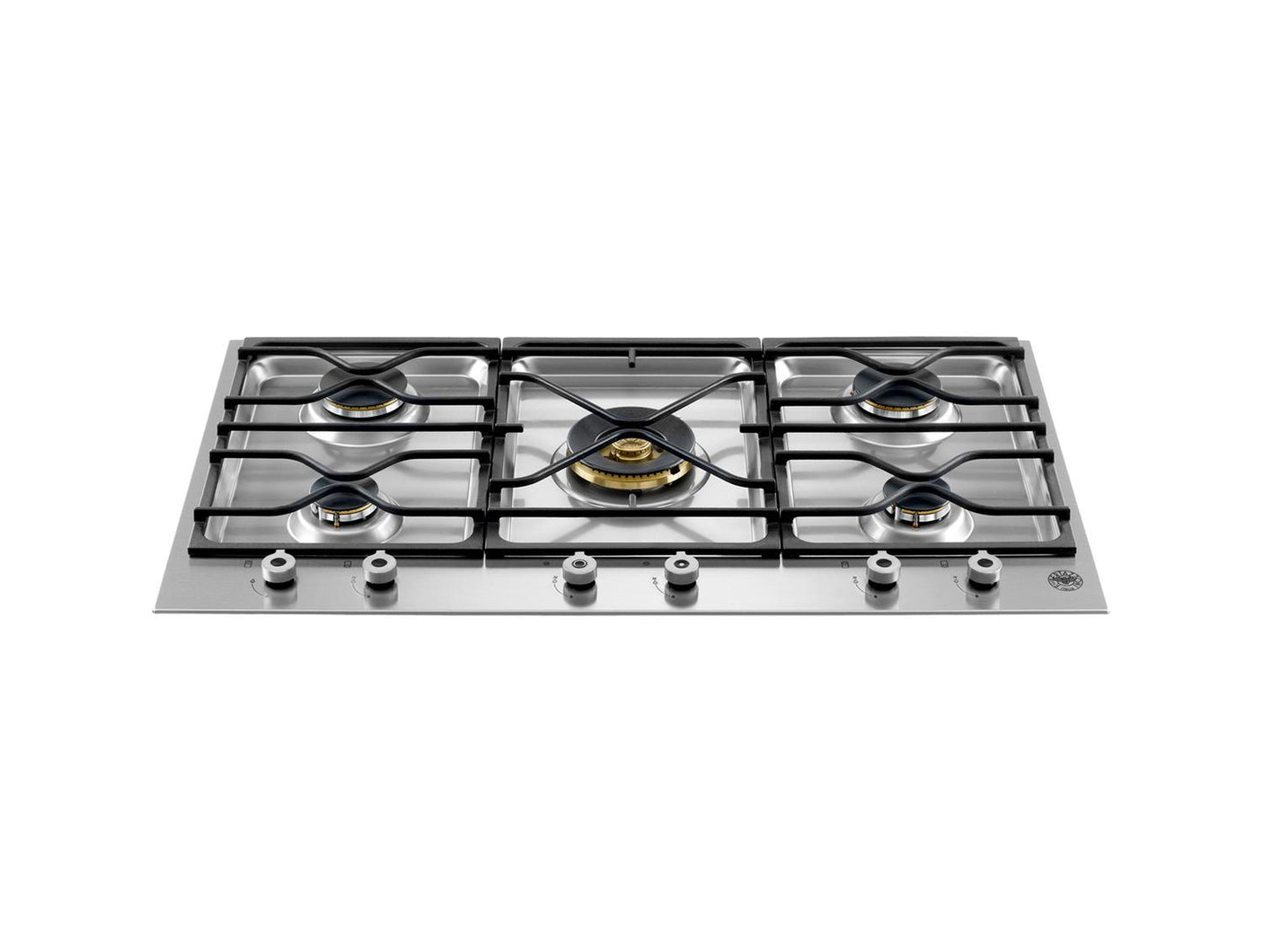 36 Segmented cooktop 5-burner Stainless Steel