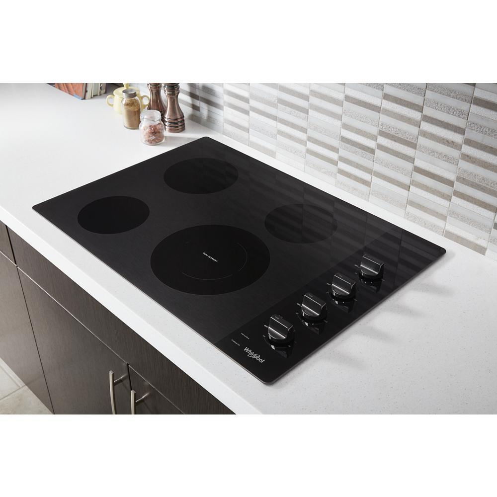 30-inch Electric Ceramic Glass Cooktop with Dual Radiant Element