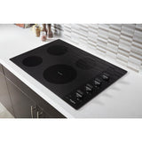 30-inch Electric Ceramic Glass Cooktop with Dual Radiant Element