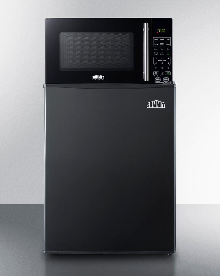 Microwave/refrigerator Combination With Allocator