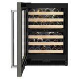 24" Panel-Ready Undercounter Wine Cellar with Wood-Front Racks