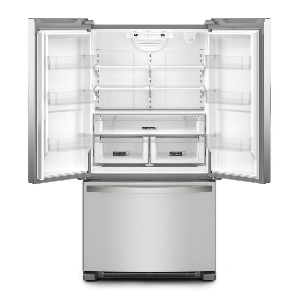 36-Inch Wide Counter-Depth French Door Bottom Mount Refrigerator - 20 cu. ft.