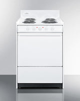 24" Wide Electric Coil Top Range