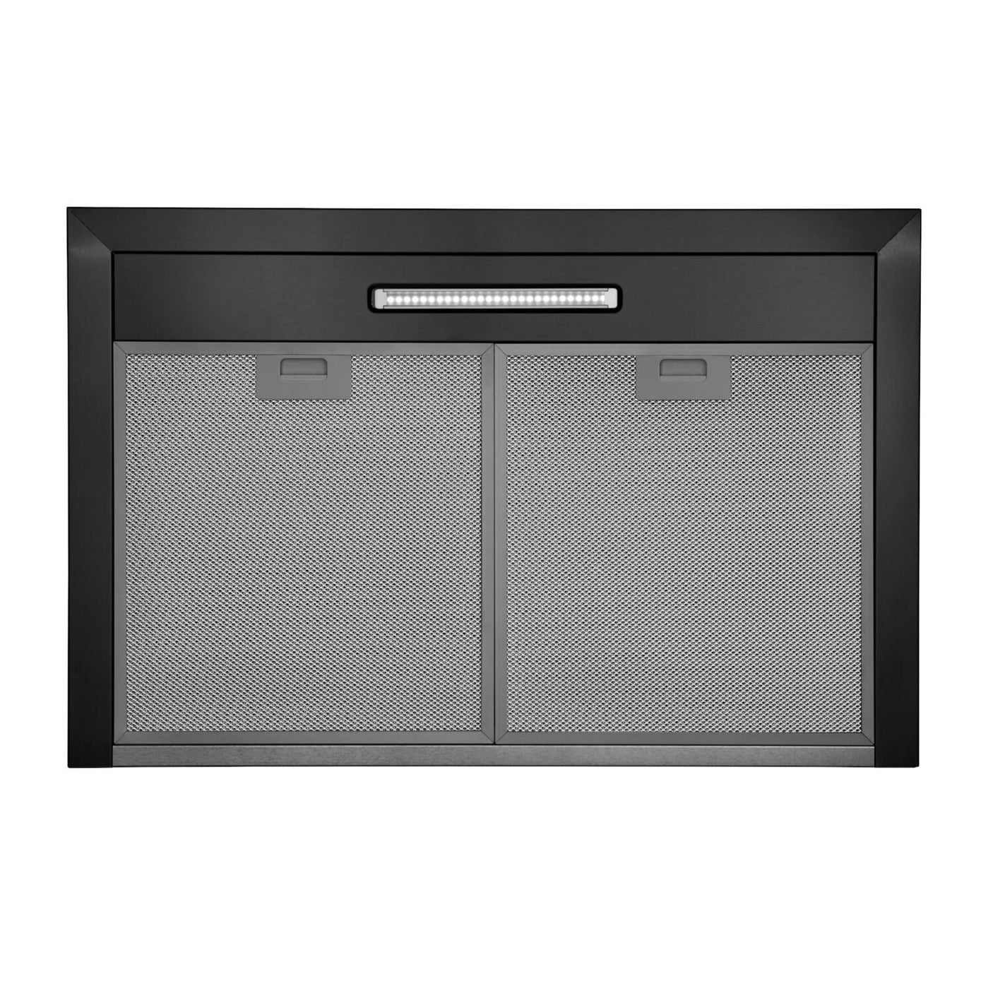 Broan® Elite EW43 Series 30-Inch Convertible T-Style Chimney Range Hood, 460 Max Blower CFM, Black Stainless Steel