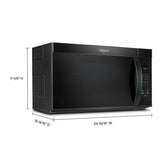 30 W 1.9 cu. ft Over the range Microwave with Sensor Cooking