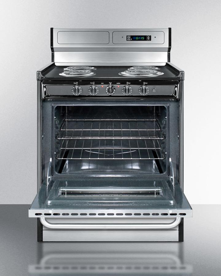 30" Wide Electric Coil Range