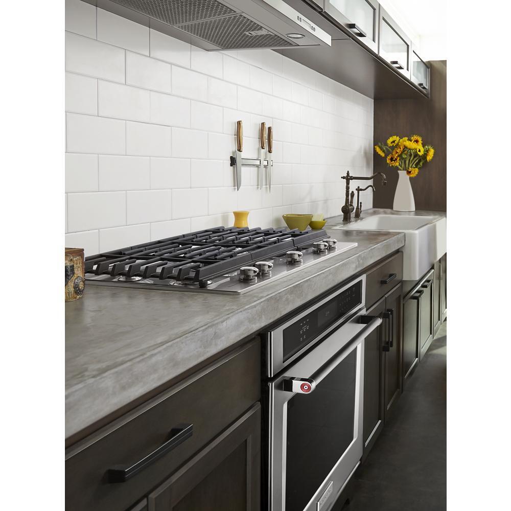 30" 5-Burner Gas Cooktop with Griddle