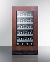 18" Wide Built-in Wine Cellar (panel Not Included)