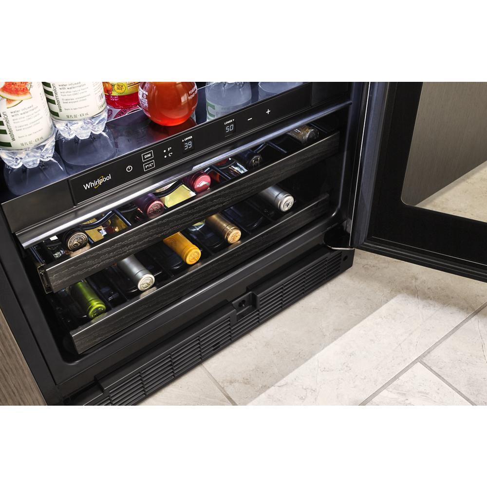 24-inch Wide Undercounter Beverage Center with Towel Bar Handle- 5.2 cu. ft.